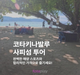 코타키나발루 사피섬 투어 완벽 가이드: 가격부터 예약 팁까지