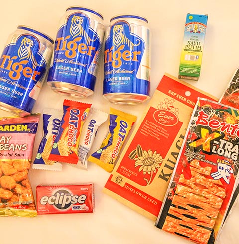 웰컴팩 주문 (컵라면,맥주등)