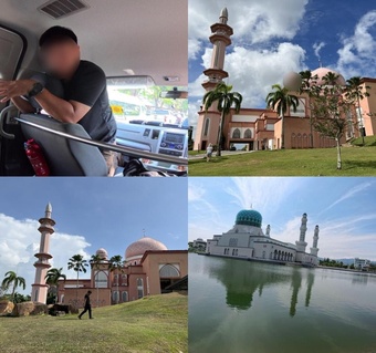 코타키나발루 핑크 모스크 숨은 촬영 명소! 사람 없는 인생샷 스팟 5곳