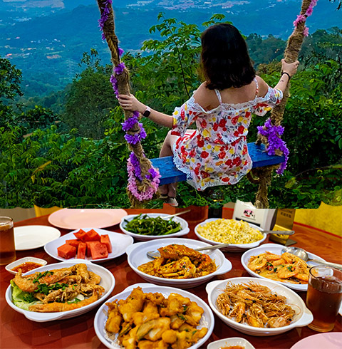 코콜 힐 투어+쌍천 씨푸드 레스토랑