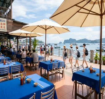 코타키나발루 새벽 도착 후 첫 식사 장소, 웰컴 씨푸드 레스토랑 완벽 가이드