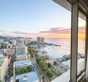 코타키나발루 메리어트 호텔 내 선셋 촬영 명소 5곳 완벽 가이드